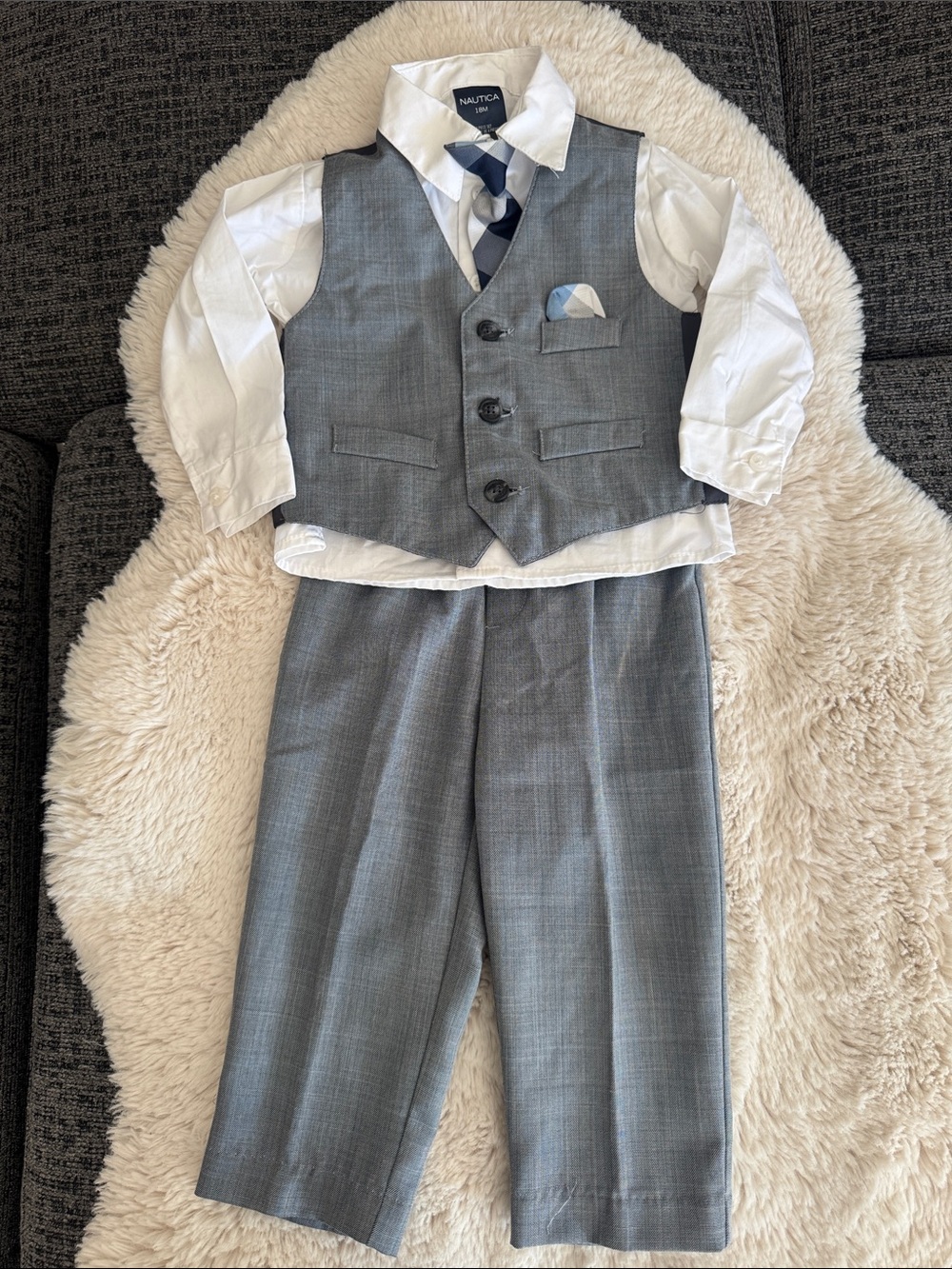 Nautica Baby 18mos 4-piece Suit Set